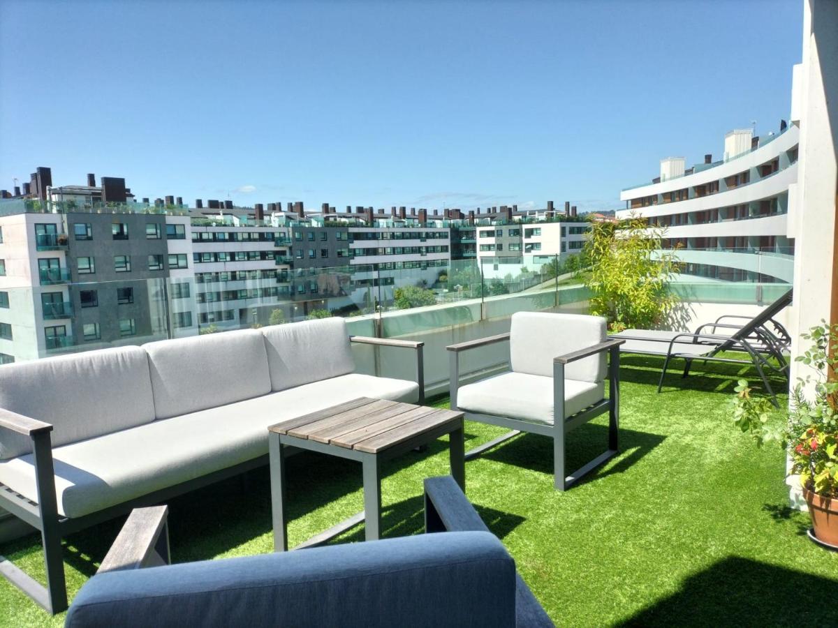 Preciosa Habitacion Doble En Atico Con Terraza II Διαμέρισμα Σαντιάγο ντε Κομποστέλα Εξωτερικό φωτογραφία