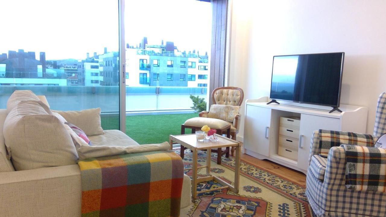Preciosa Habitacion Doble En Atico Con Terraza II Διαμέρισμα Σαντιάγο ντε Κομποστέλα Εξωτερικό φωτογραφία