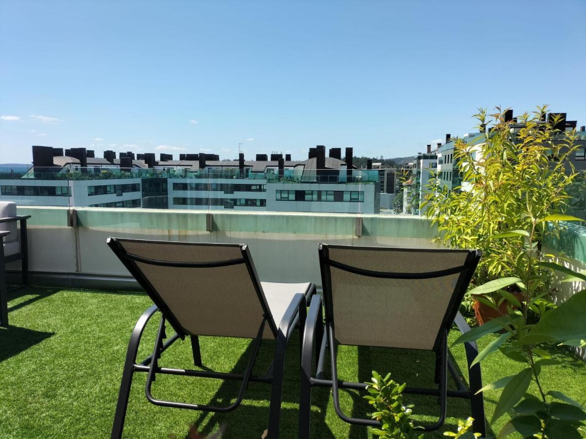 Preciosa Habitacion Doble En Atico Con Terraza II Διαμέρισμα Σαντιάγο ντε Κομποστέλα Εξωτερικό φωτογραφία